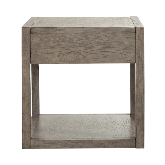 Bartlett Field End Table in Dusty Taupe image
