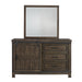 Thornwood Hills Bookcase Bed, Dresser & Mirror image