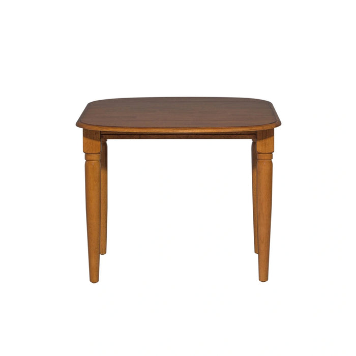Creations II Drop Leaf Table in Tobacco Finish image