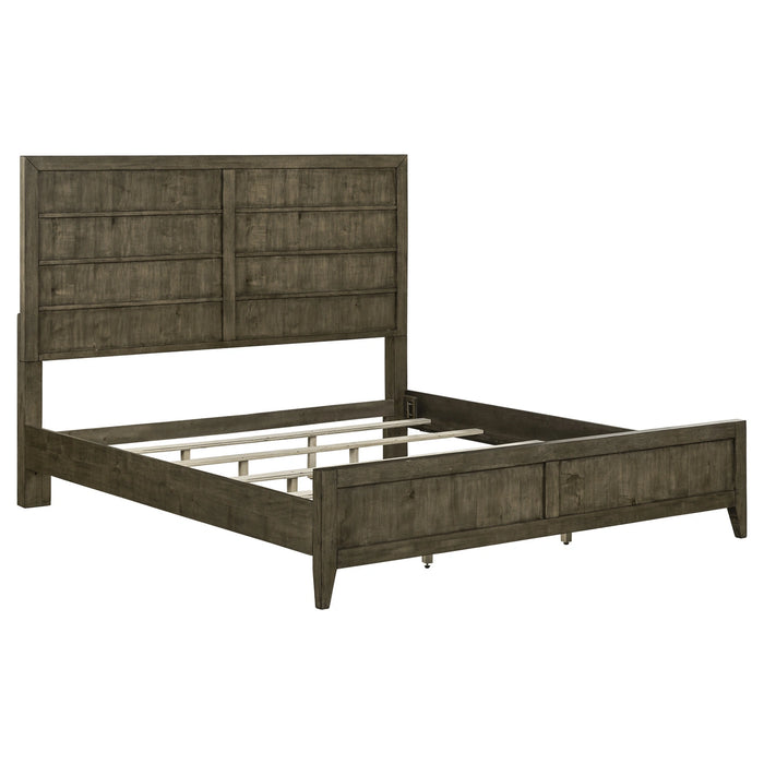 Shaker Lakes King California Panel Bed image