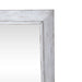 River Place Mirror in Riverstone White and Tobacco image