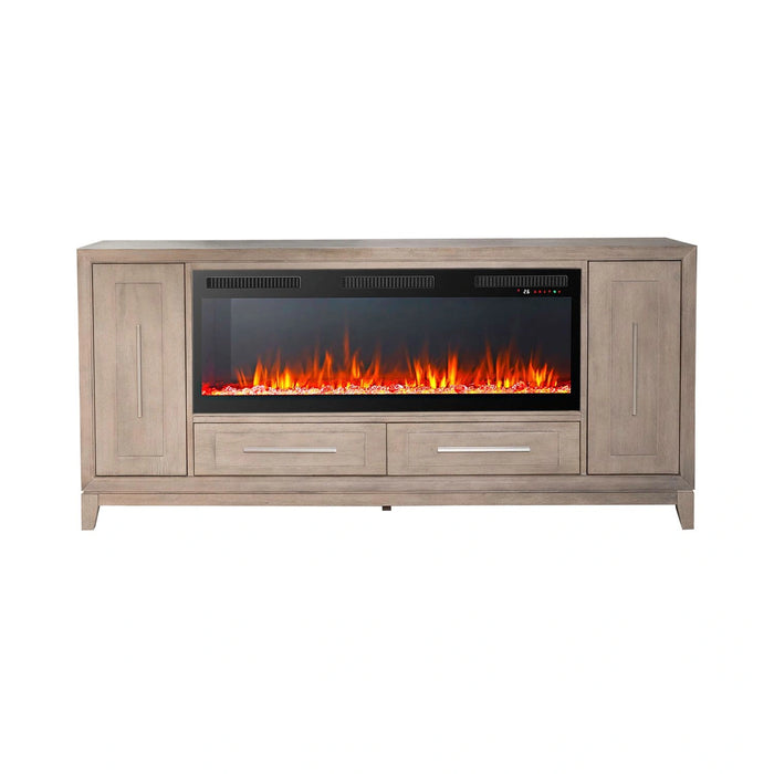 Fireplace TV Consoles 789 80 Inch Console w/ Fire FTS image