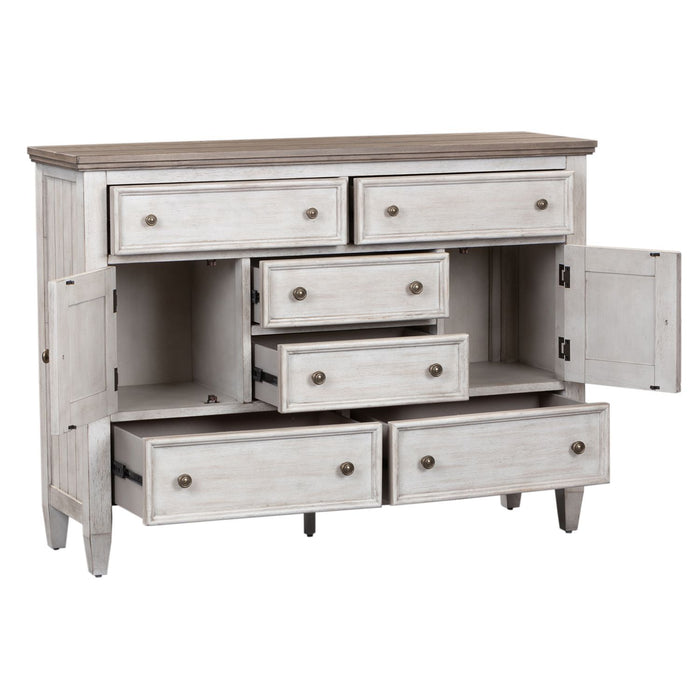 Heartland Drawer Chesser in Antique White image