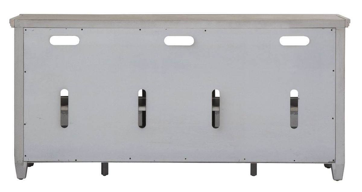 Liberty Heartland 66" TV Stand in Antique White