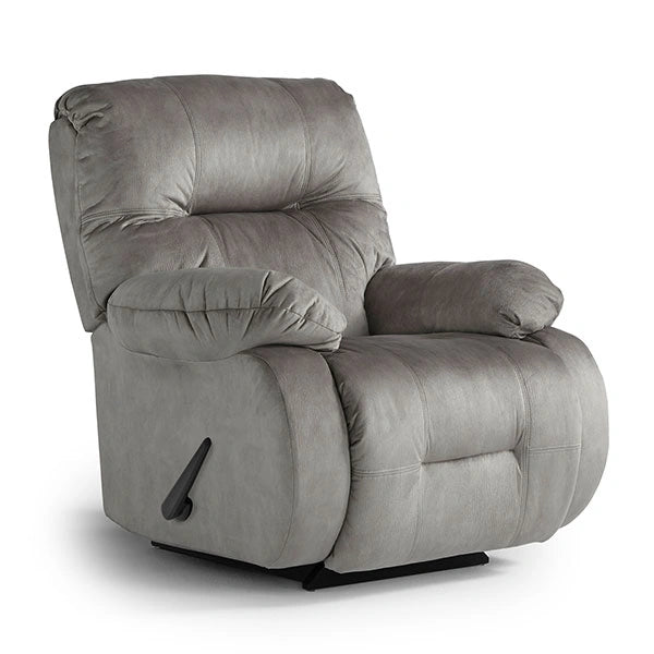 BRINLEY LEATHER POWER ROCKER RECLINER- 8MP87LV