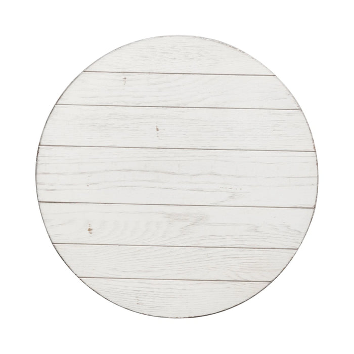 Modern Farmhouse Splay Leg Round End Table image
