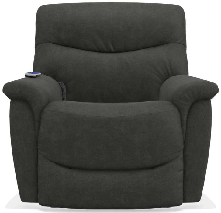 La-Z-Boy James Ink Silver Luxury-Lift Power Recliner