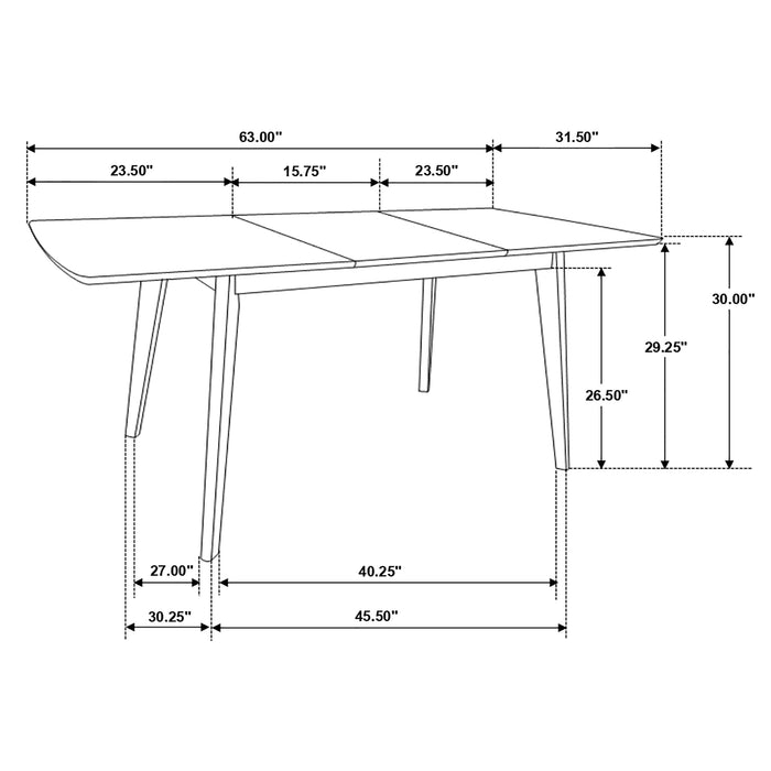 Alfredo Extension Dining Table