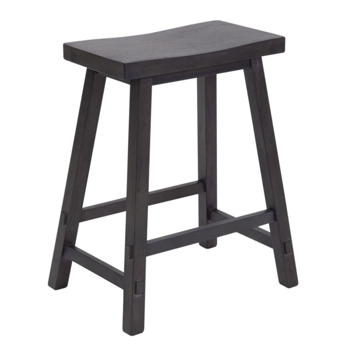 Creations 24 Inch Sawhorse Counter Stool - Slate image