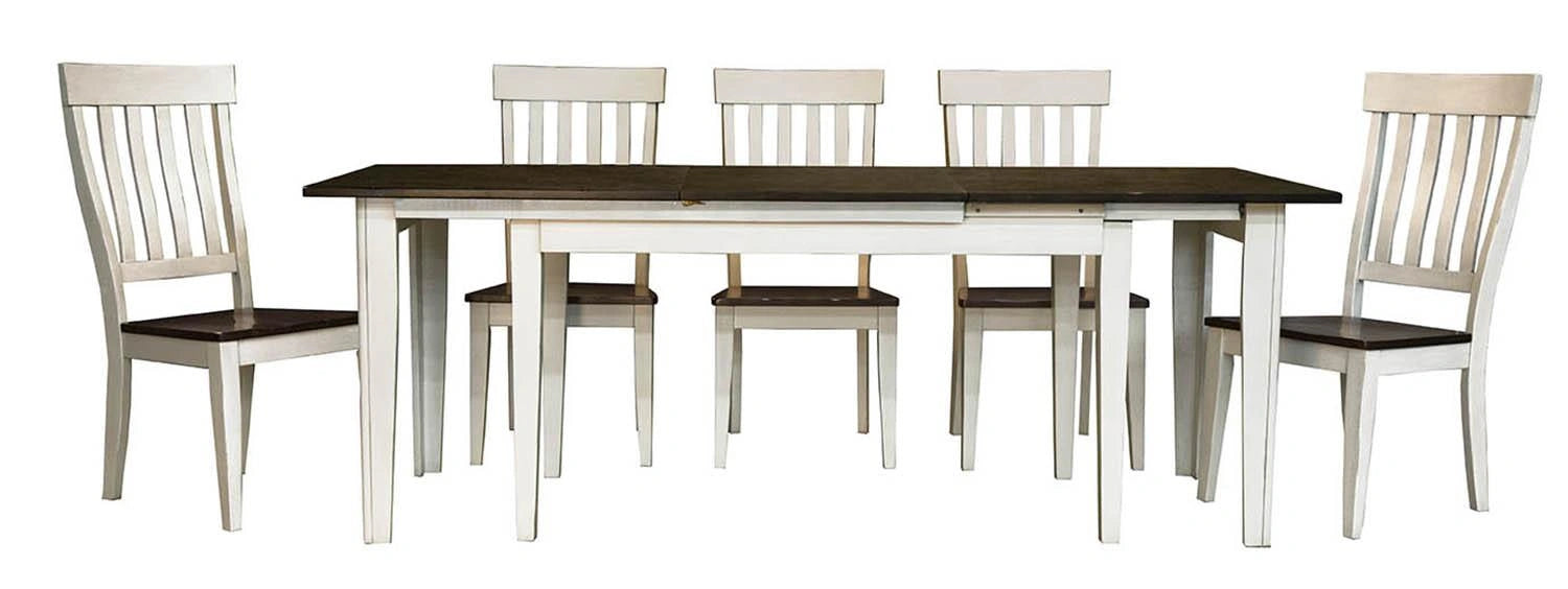 A-America Furniture Toluca 3-Leaf Extension Table in Cherry