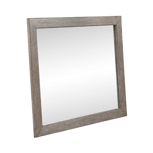 Liberty Furniture Skyview Lodge Landscape Mirror in Cobblestone image