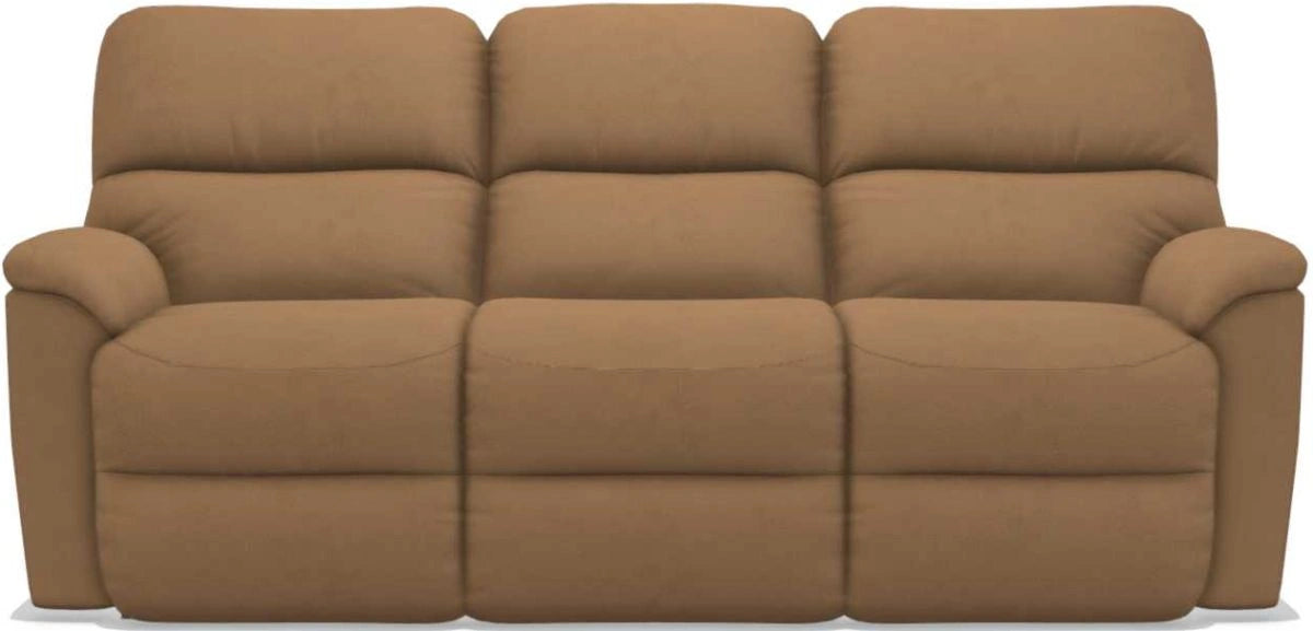 La-Z-Boy Brooks Fawn Power Reclining Sofa with Headrest