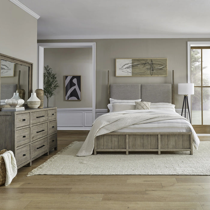 Proximity Place King Poster Bed, Dresser & Mirror image