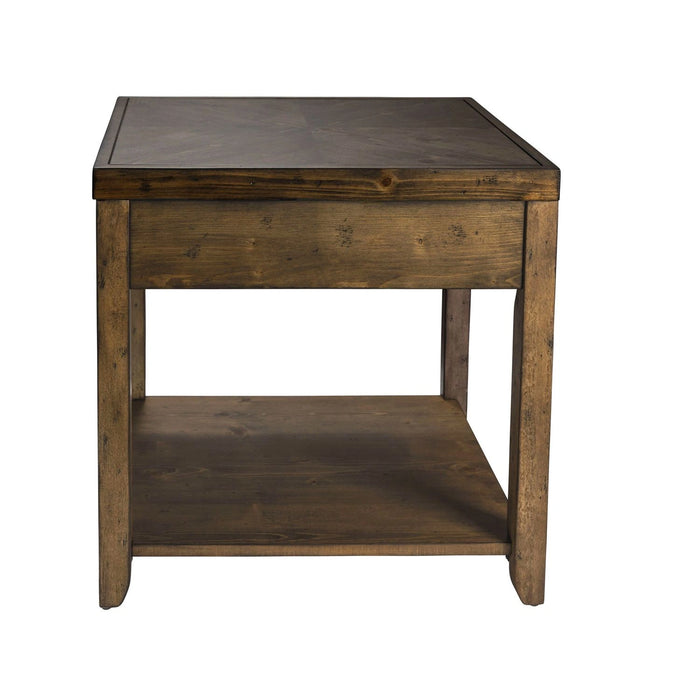 Mitchell End Table in Brown image