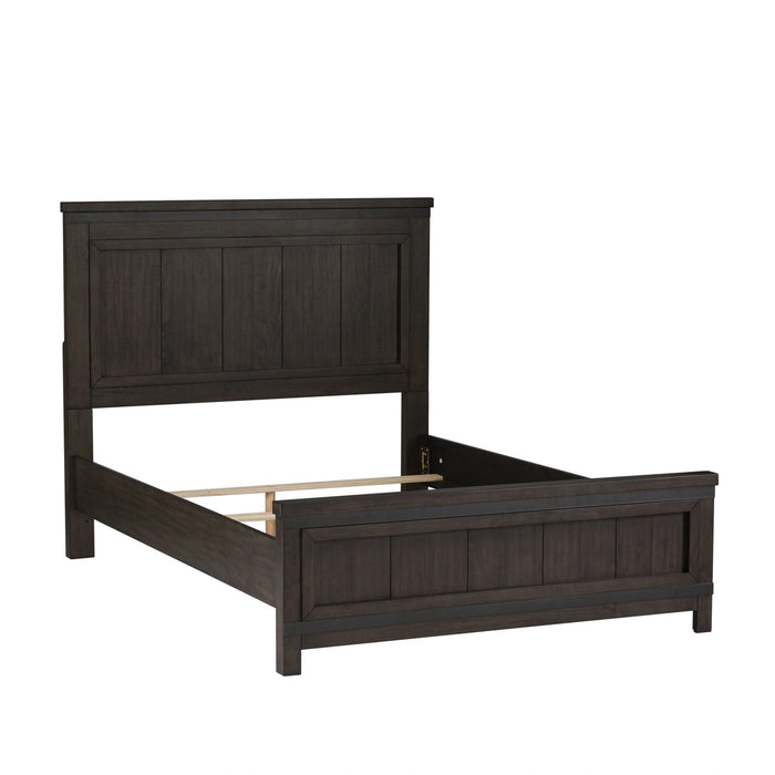 Thornwood Hills Panel Bed, Dresser & Mirror image