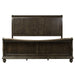 Rustic Traditions King California Sleigh Bed, Dresser & Mirror image