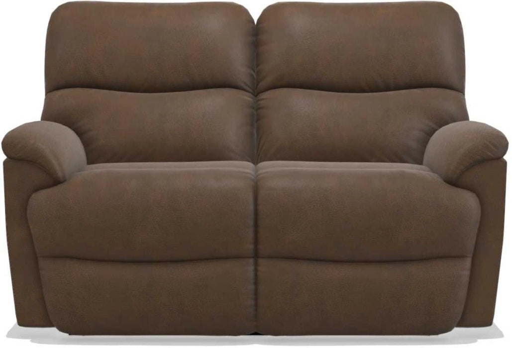 La-Z-Boy Trouper PowerRecline La-Z-Time Whiskey Reclining Loveseat