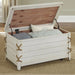 Dockside II Storage Trunk in White image