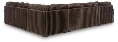 Midnight-Madness Sectional with Chaise