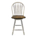 Carolina Crossing Windsor Swivel Counter Chair - White image