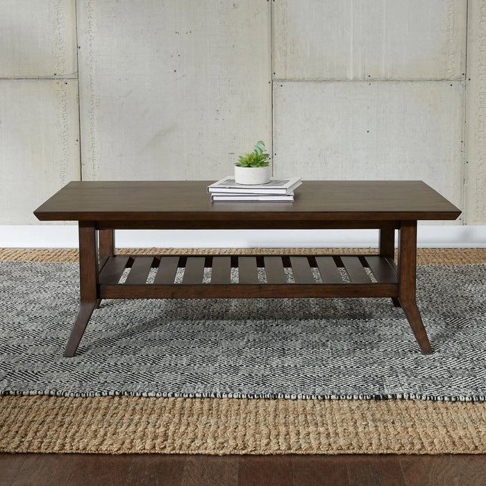 Ventura Blvd Rectangular Cocktail Table in Bronze image