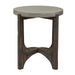 Cascade End Table in Wire Brush Rustic Brown image