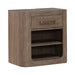 South Bend Open Nightstand w/ Charging Station in Burnished Clay image