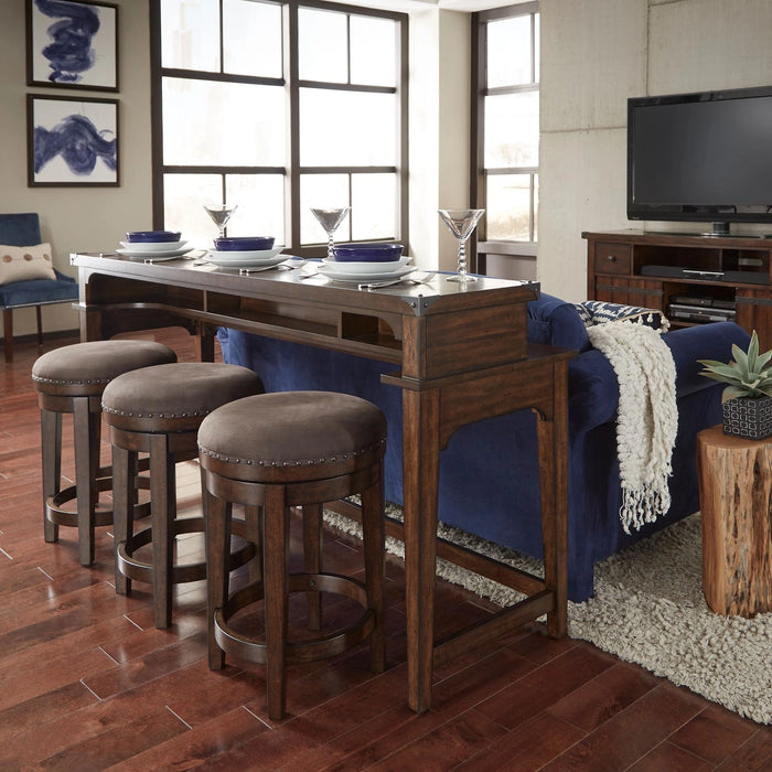 Aspen Skies 4 Piece Console Set (1-Console 3-Stools) image