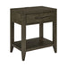 Shaker Lakes Open Nightstand w/ Charging Station image