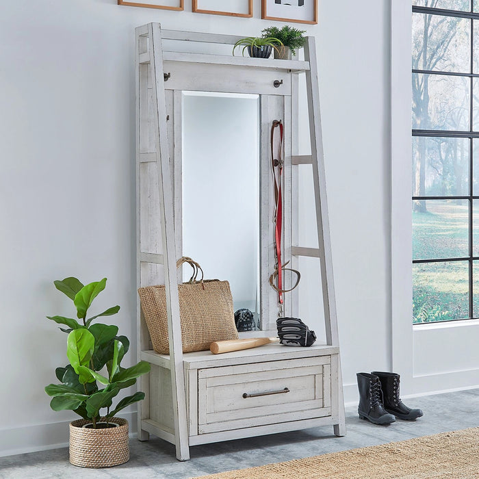 Modern Farmhouse 2 Piece Hall Tree Set image
