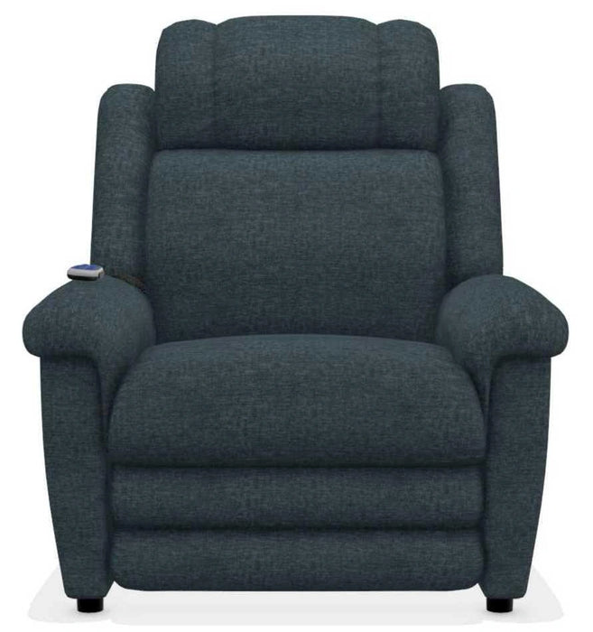 La-Z-Boy Clayton Navy Gold Power Lift Recliner with Massage and Heat