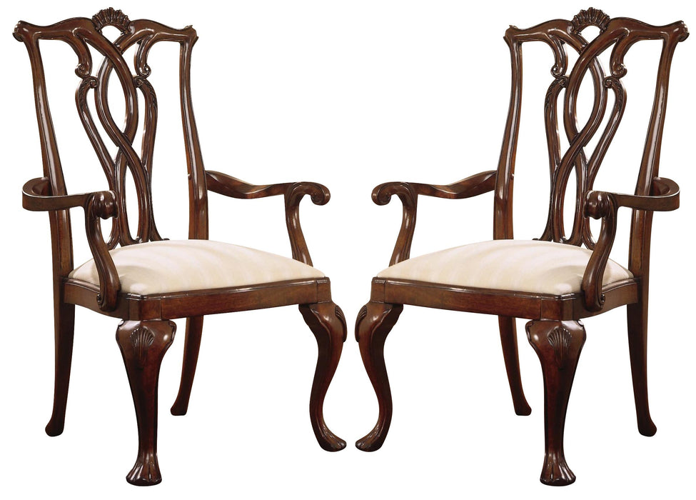 American Drew Cherry Grove Pierced Back Arm Chair (Set of 2) image