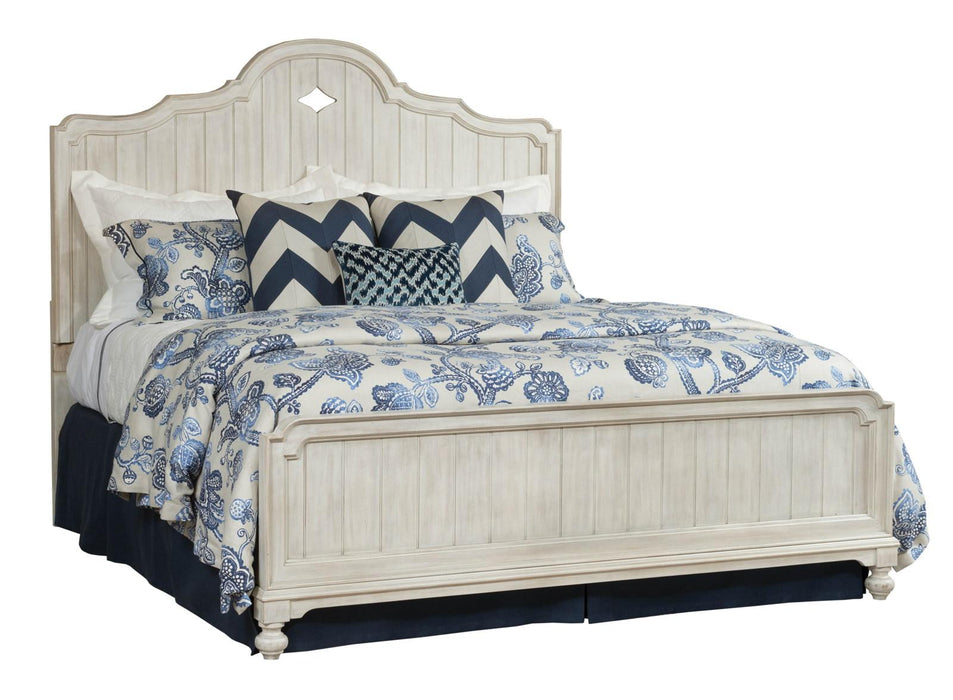 American Drew Litchfield King Laurel Panel Bed