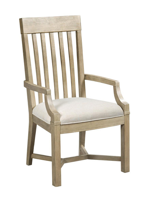American Drew Litchfield James Arm Chair (Set of 2) in Driftwood image