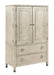 American Drew Vista Easton Door Chest in White Oak image