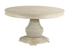 American Drew Vista Largo Round Dining Table in White OakR image