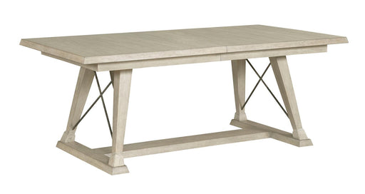 American Drew Vista Clayton Dining Table in White OakR image
