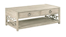 American Drew Vista Biscane Cocktail Table White Oak image