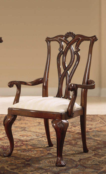 American Drew Cherry Grove Pierced Back Arm Chair (Set of 2)