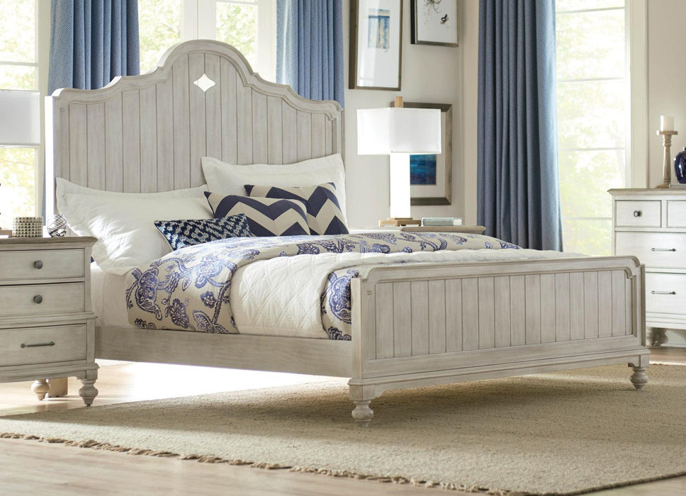 American Drew Litchfield Queen Laurel Panel Bed