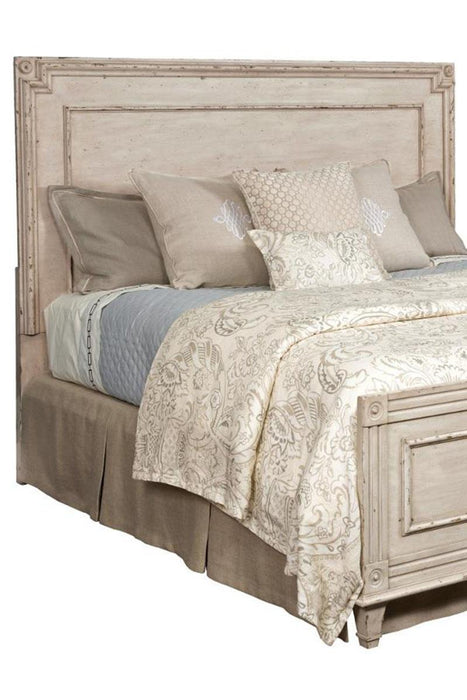 American Drew Southbury California King Panel Bed in Fossil and Parchment