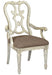 American Drew Southbury Cortona Arm Dining Chair in Fossil and Parchment (Set of 2) image