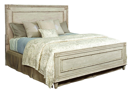 American Drew Southbury King Panel Bed in Fossil and ParchmentR image