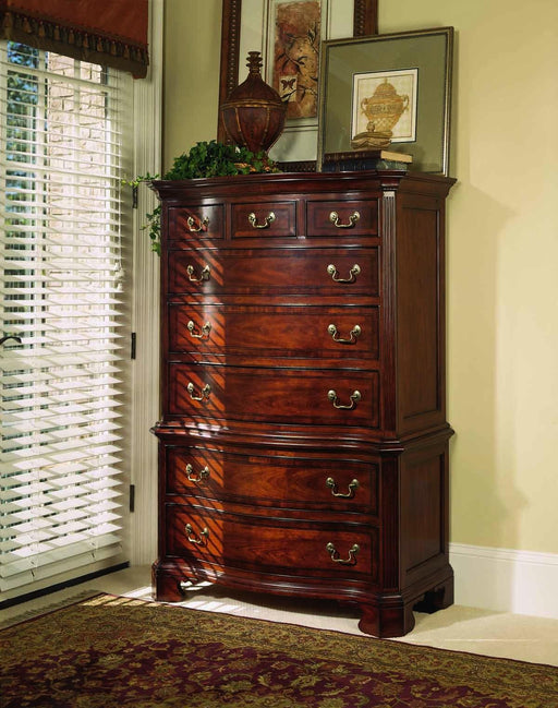 American Drew Cherry Grove Chest on Chest in Cherry image