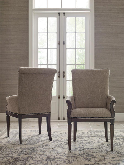 American Drew Savona Camille Upholstered Armchair (Set of 2) in Versaille