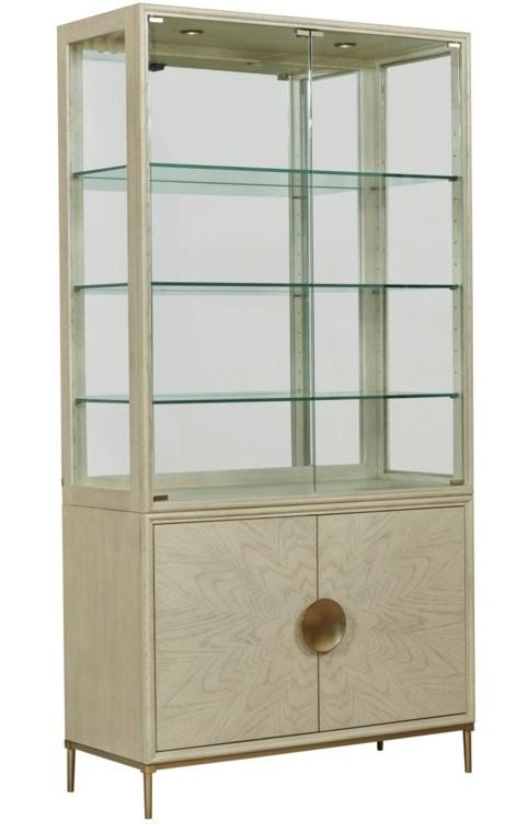 American Drew Lenox Baltic Cabinet in Rich Clear LacquerR image