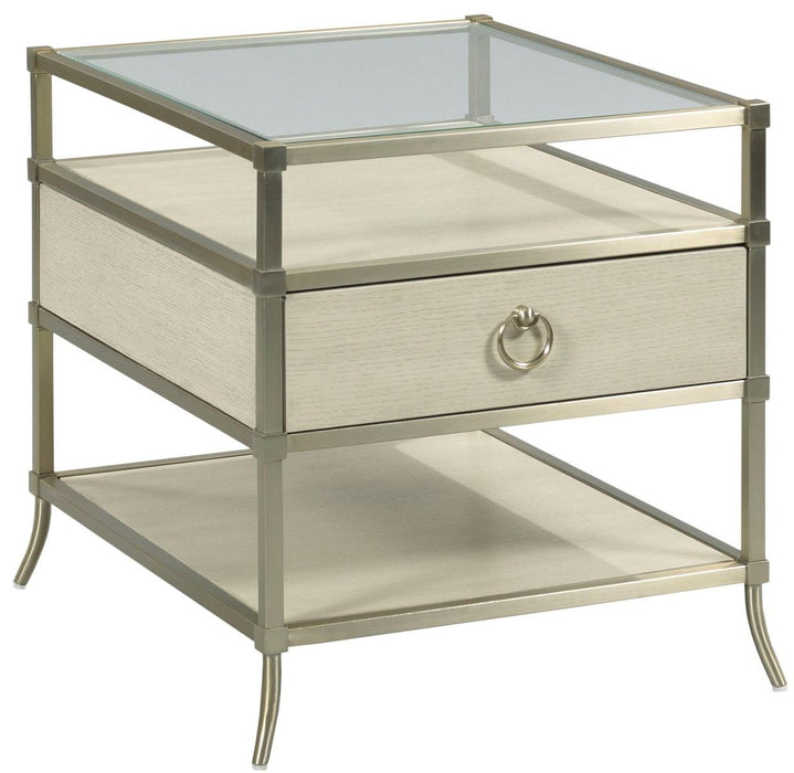 American Drew Lenox Capri End Table in Rich Clear Lacquer image