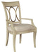 American Drew Lenox Casiano Arm Chair in Rich Clear Lacquer (Set of 2) image