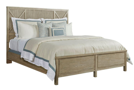 American Drew West Fork Canton California King Bed in Aged Taupe image