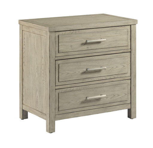 American Drew West Fork Baker Nightstand in Aged Taupe image